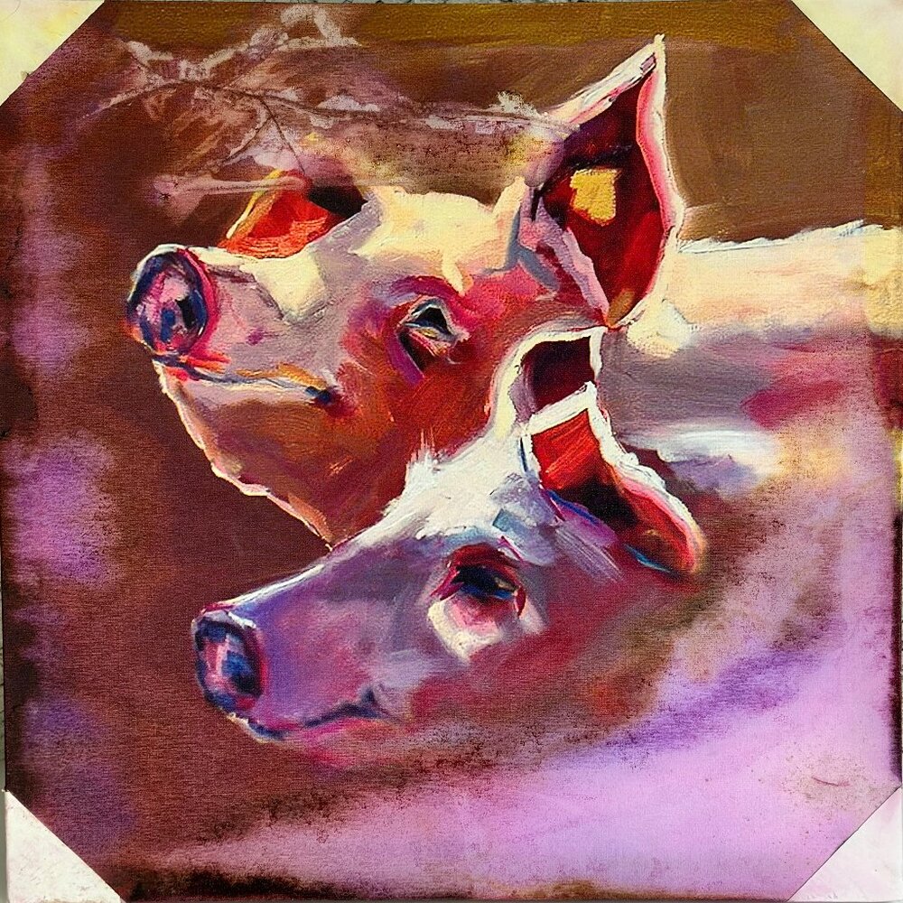 Piggie Painting